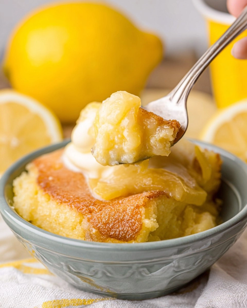 Lemon Dump Cake