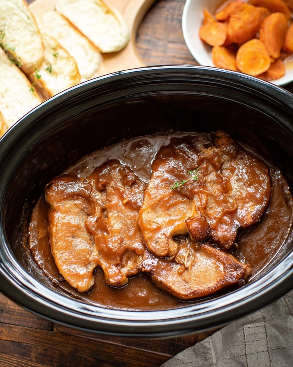 Apple Butter Pork Chops