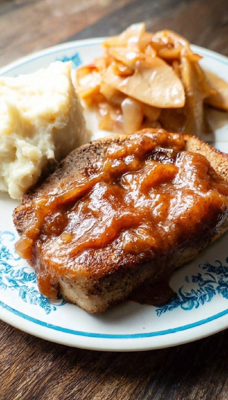 Apple Butter Pork Chops