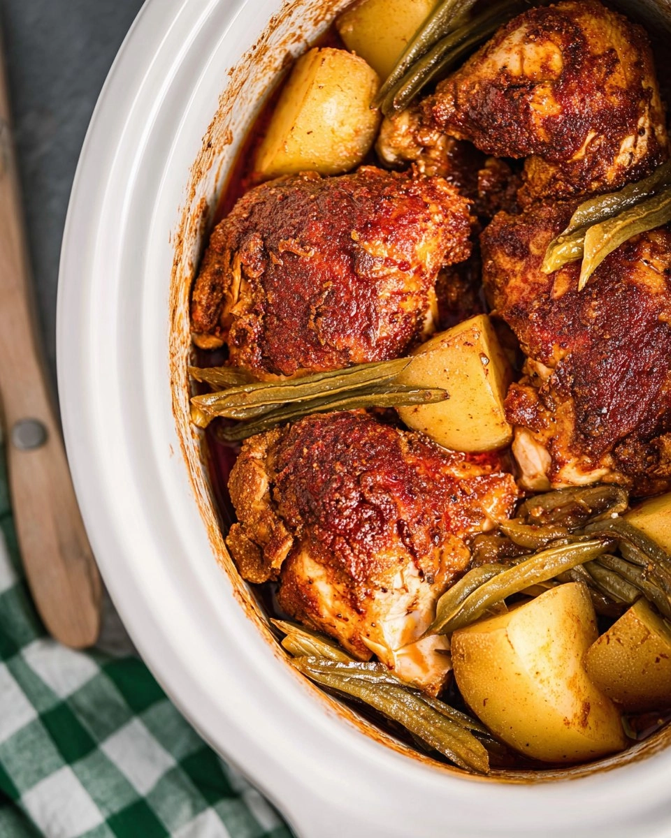 Complete Chicken Dinner in the Crockpot
