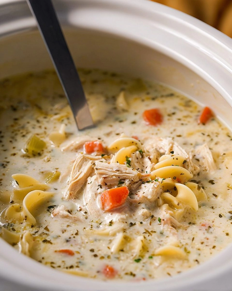 Creamy Chicken Noodle Soup