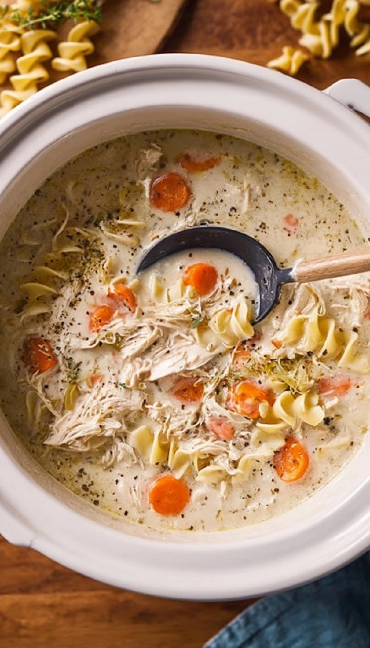 Creamy Chicken Noodle Soup