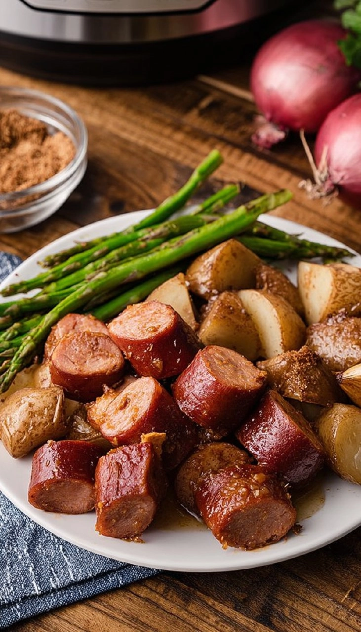 Crockpot Kielbasa Dinner