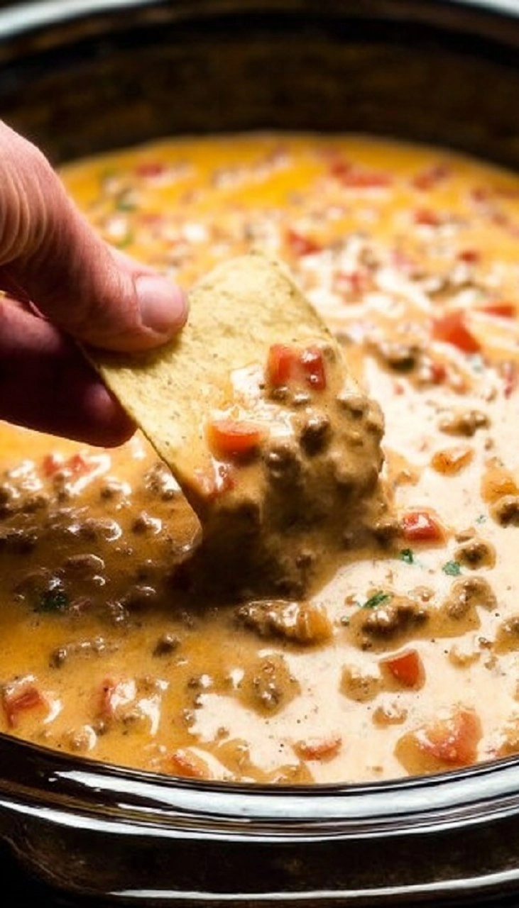 Crockpot Rotel Dip
