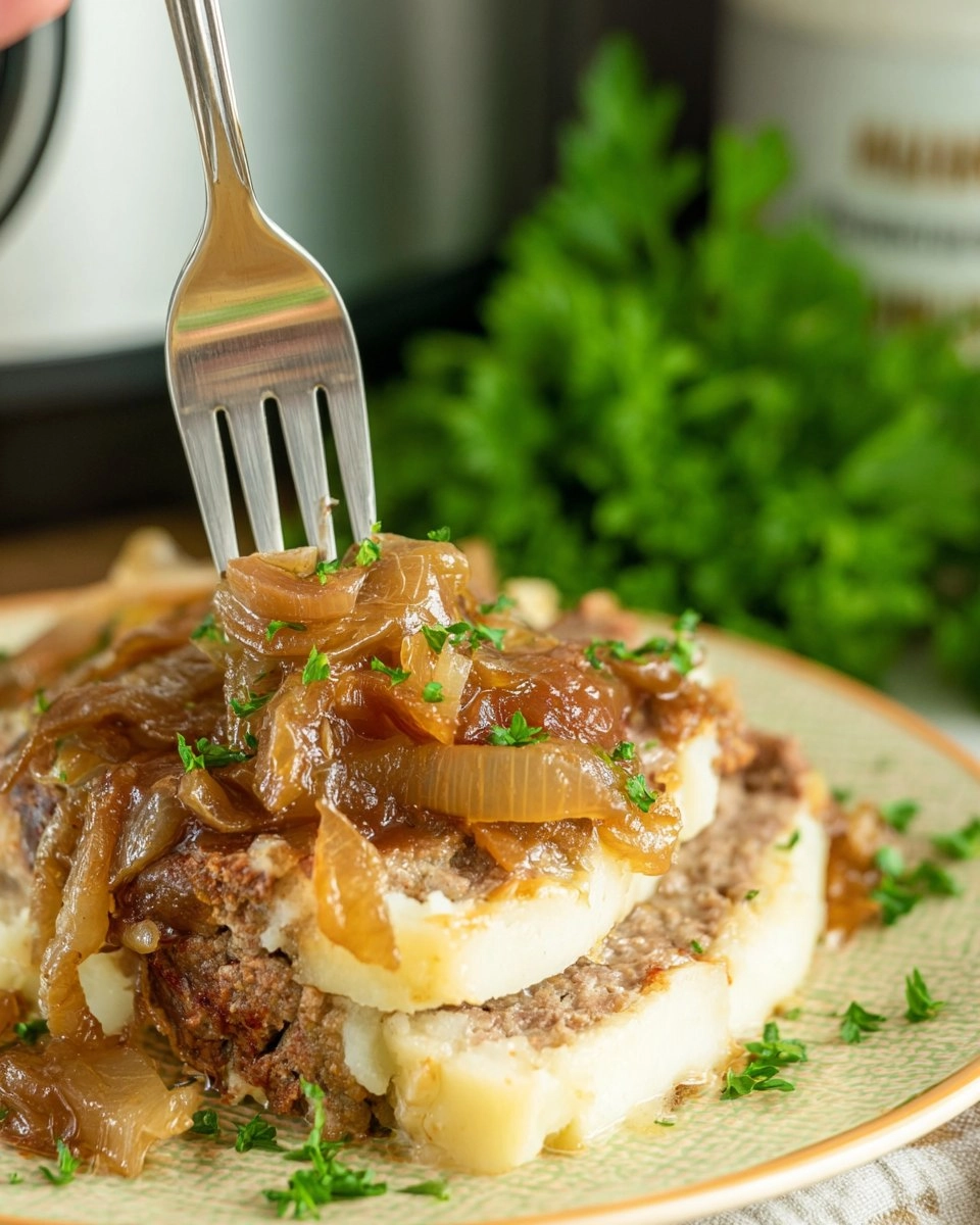 French Onion Meatloaf