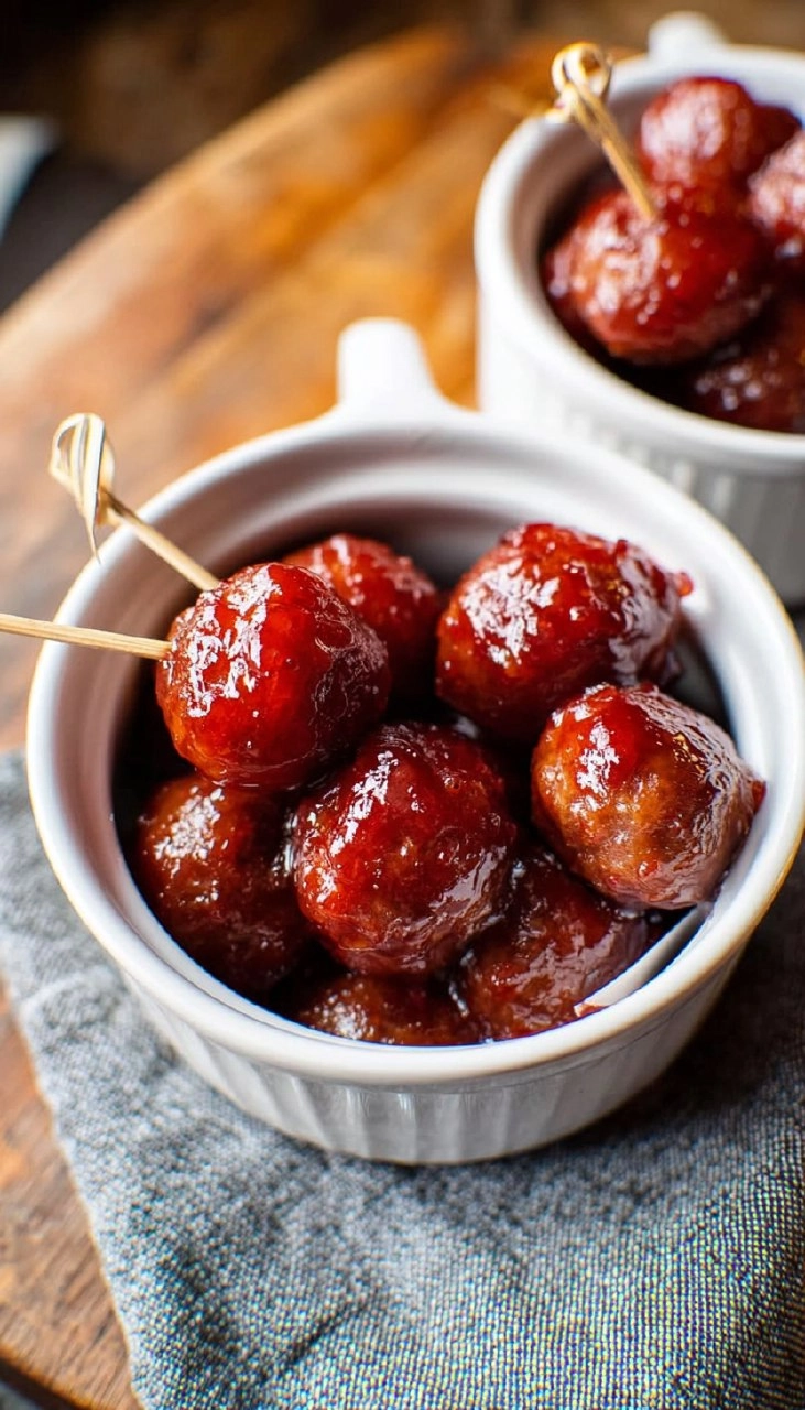 Grape Jelly Meatballs