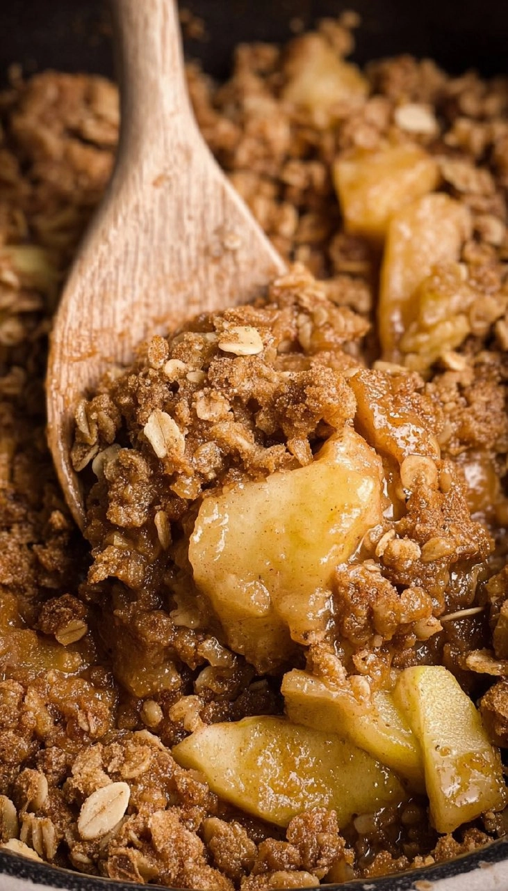 How To Make Apple Crisp In The Slow Cooker