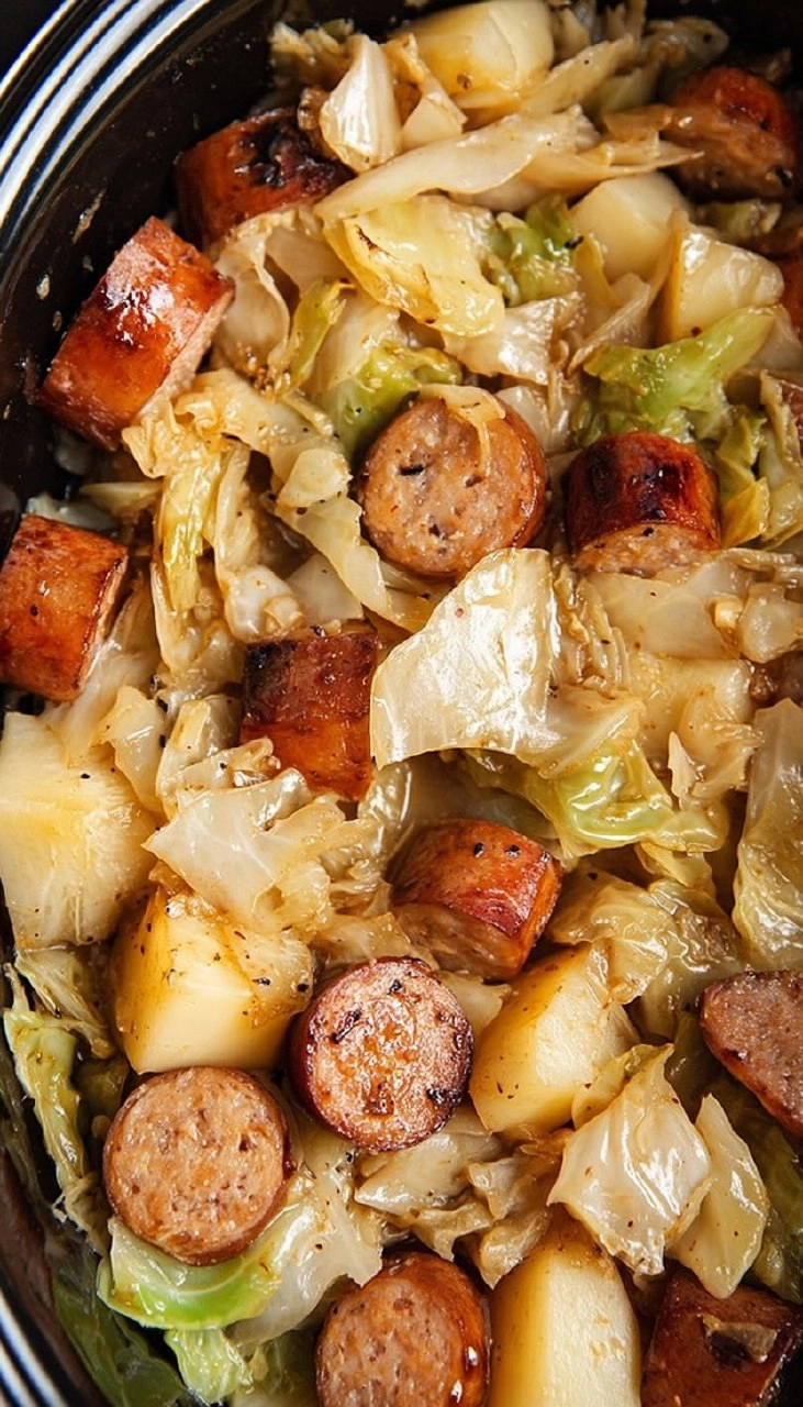 Kielbasa, Cabbage and Potatoes
