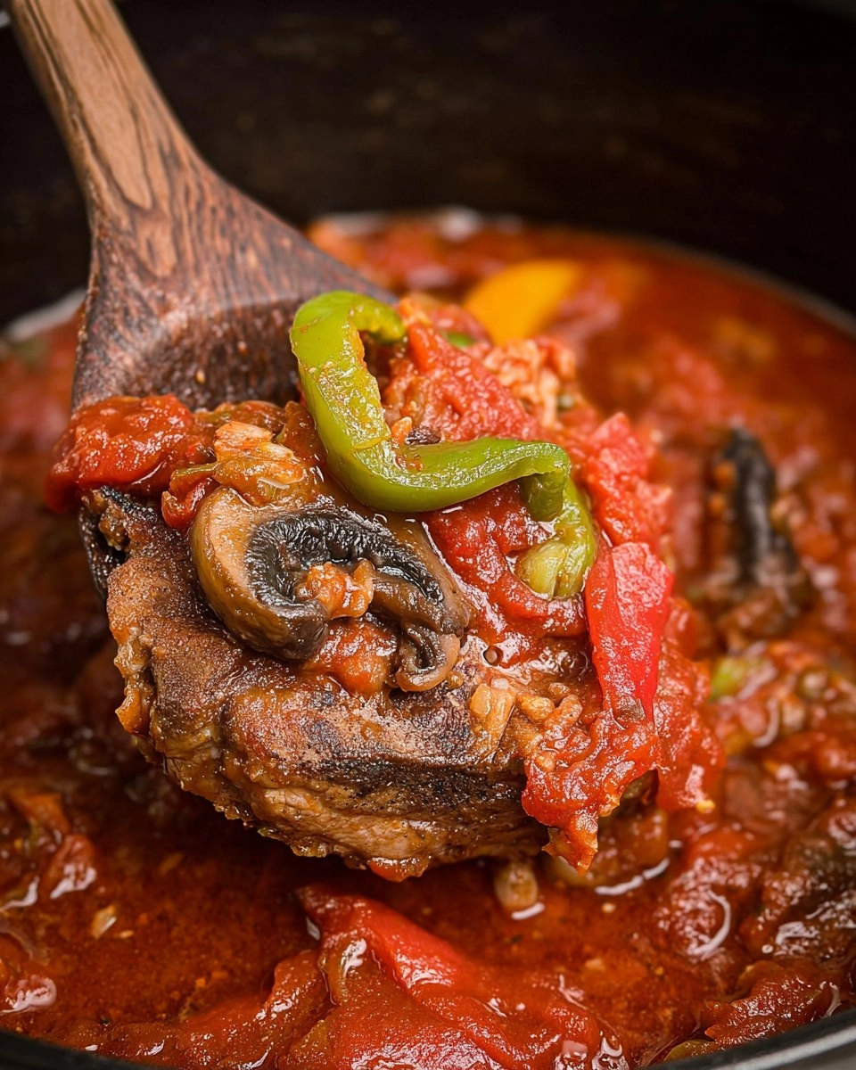 Pork Chop Cacciatore