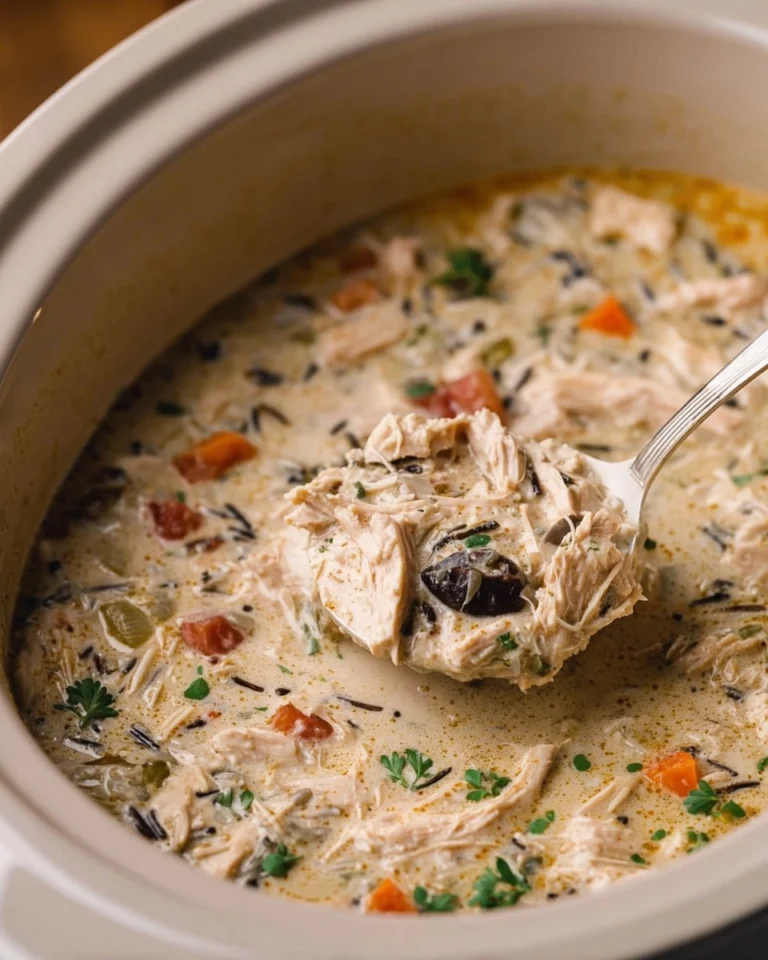 Slow-Cooker-Chicken-Wild-Rice-Soup-Recipe