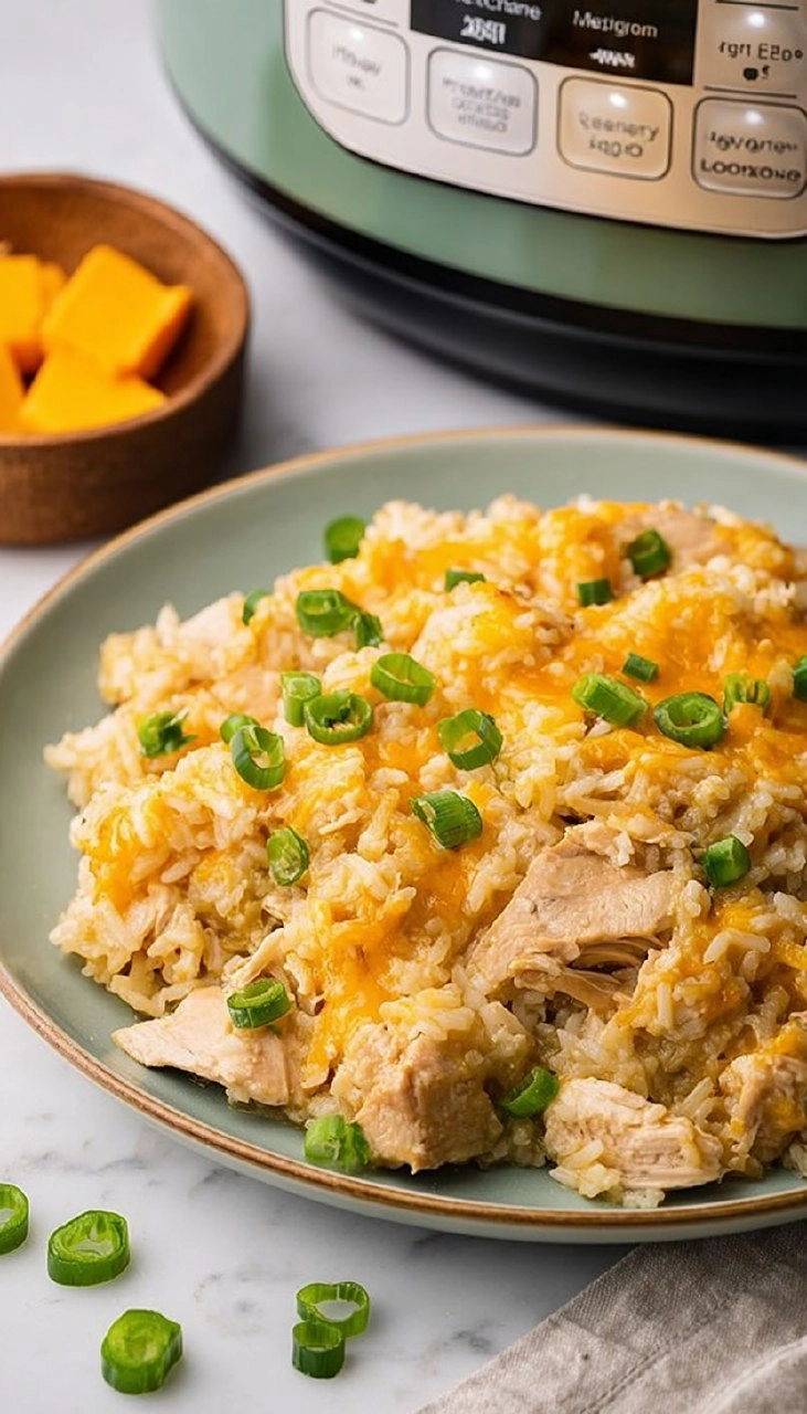 Slow Cooker Chicken and Rice