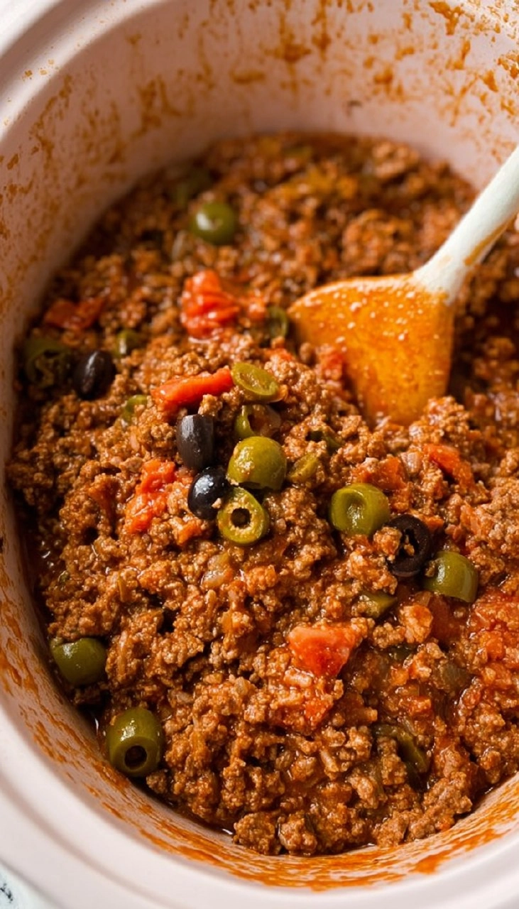 Slow Cooker Cuban Picadillo