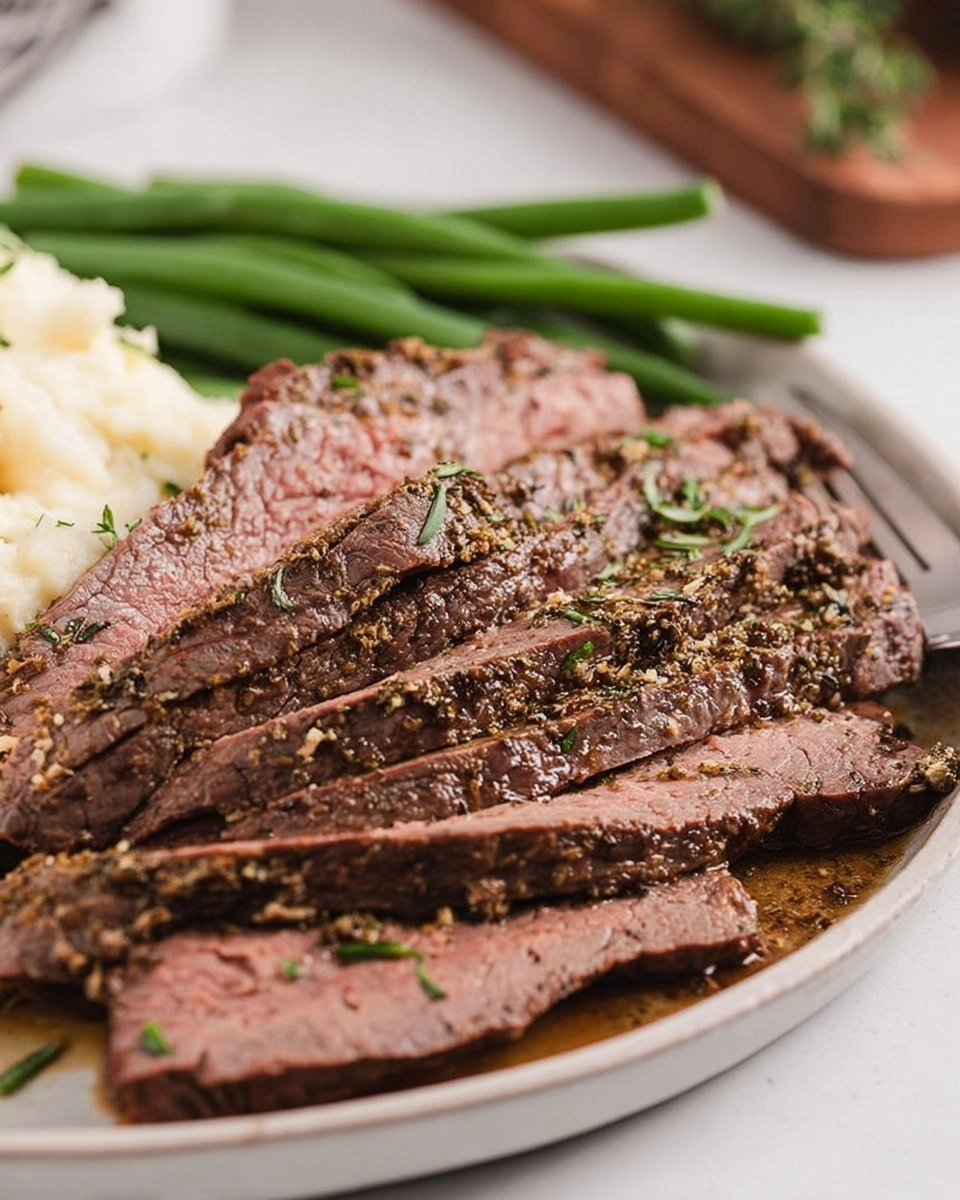 Slow Cooker Flank Steak