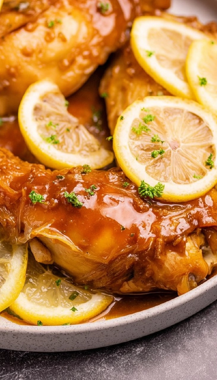 Slow Cooker Lemonade Chicken