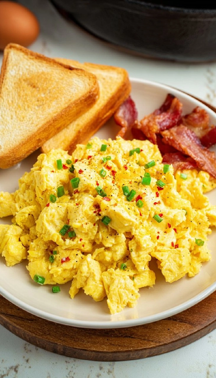Slow Cooker Scrambled Eggs