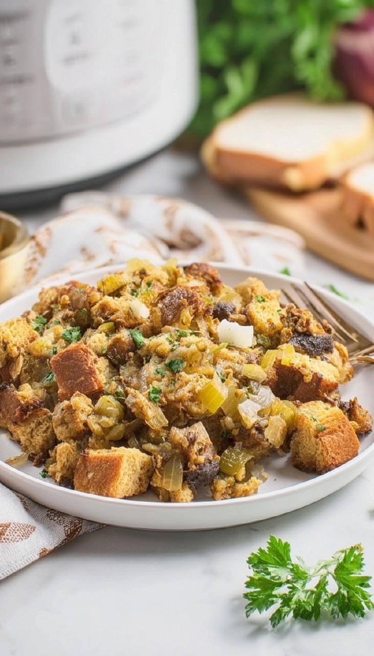 Slow Cooker Stuffing