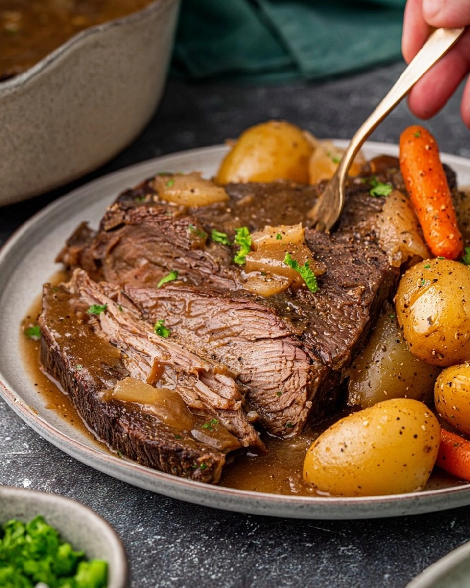 Worcestershire Butter Pot Roast
