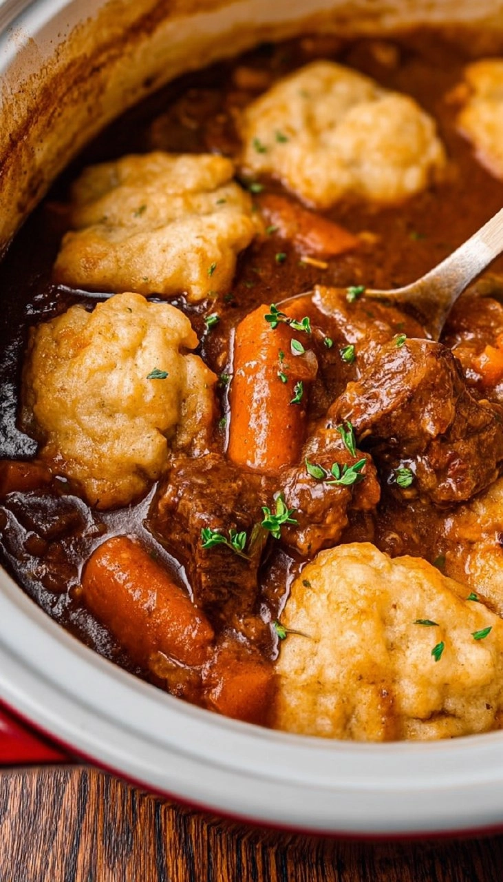 Beef Stew with Dumplings