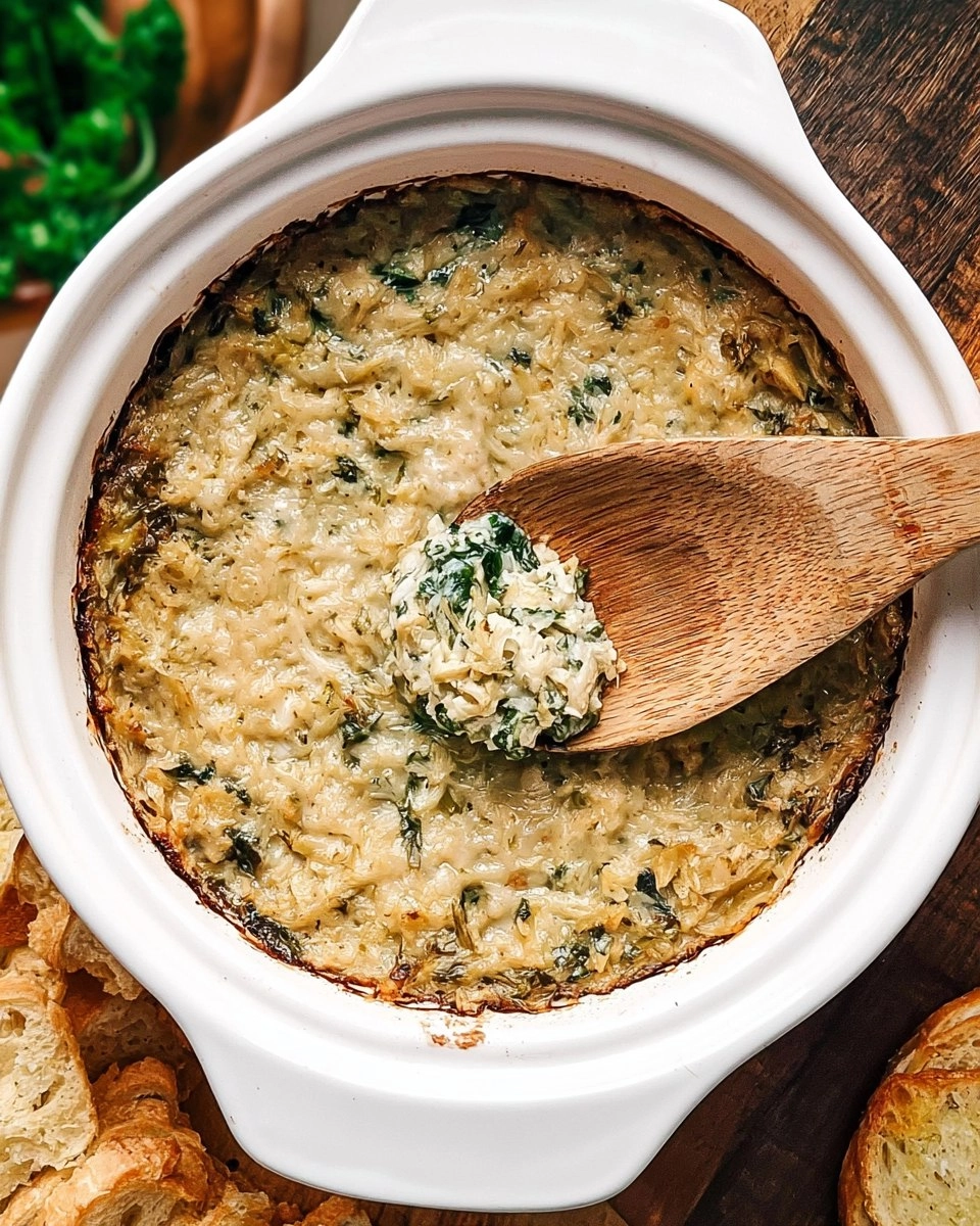 Crab Spinach Artichoke Dip