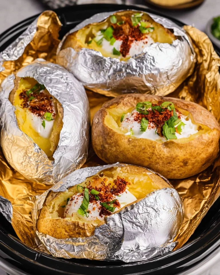 How-To-Make-Baked-Potatoes-In-The-Slow-Cooker-Recipe
