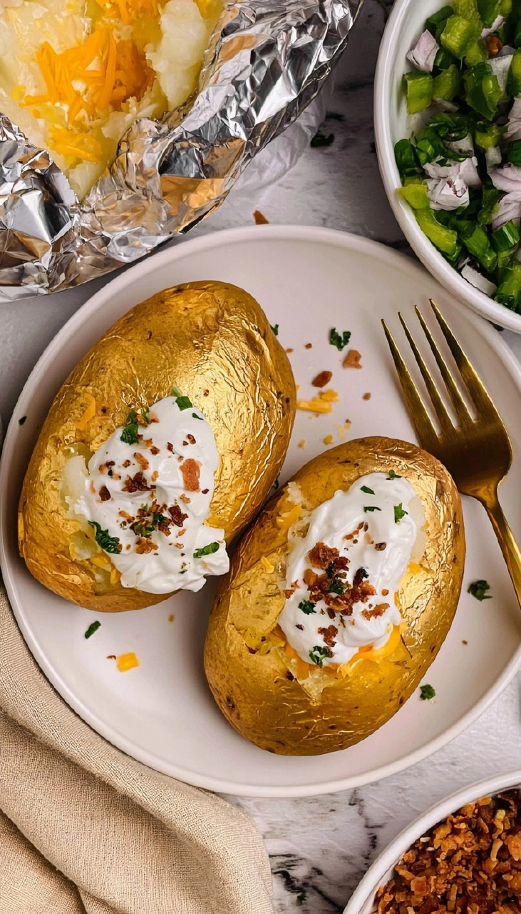 How To Make Baked Potatoes In The Slow Cooker