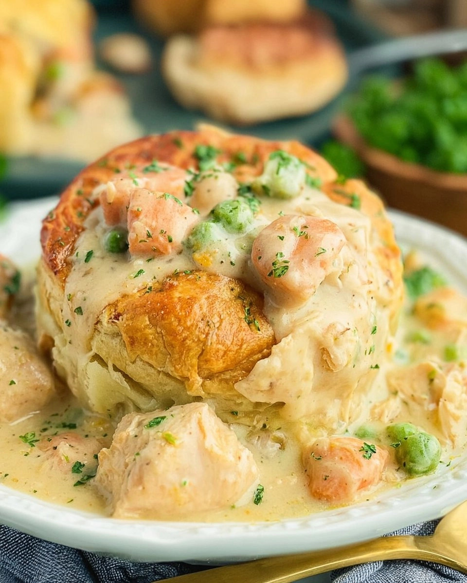 Slow Cooker Chicken Pot Pie