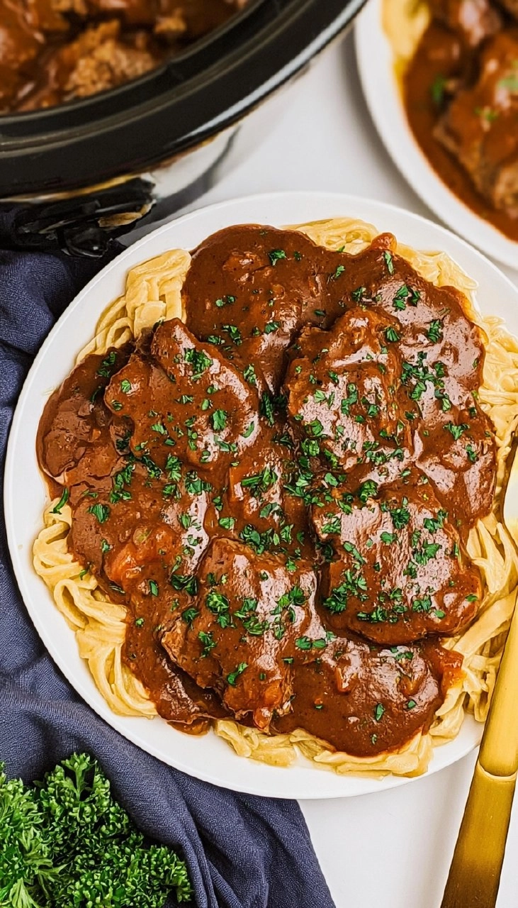 Slow Cooker Cube Steak