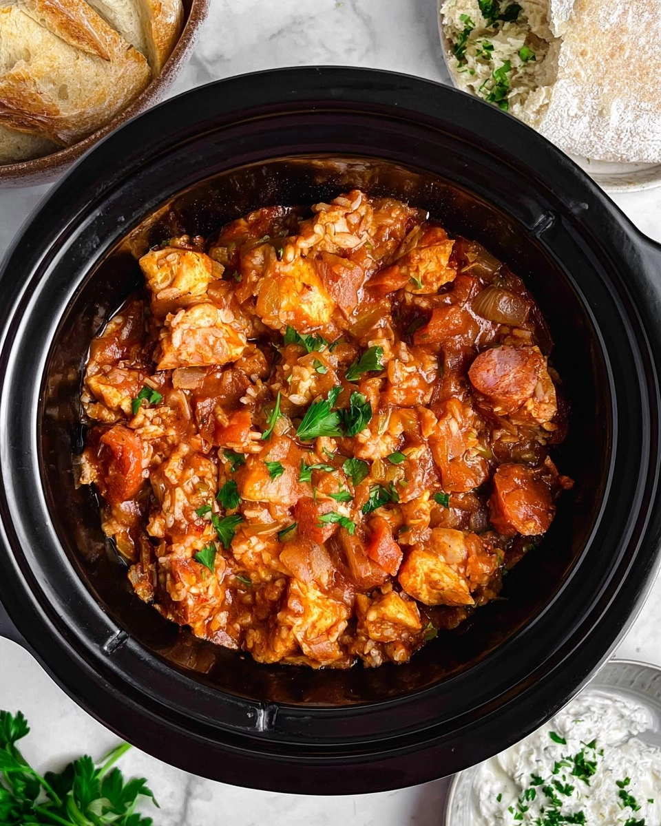 Slow Cooker Jambalaya