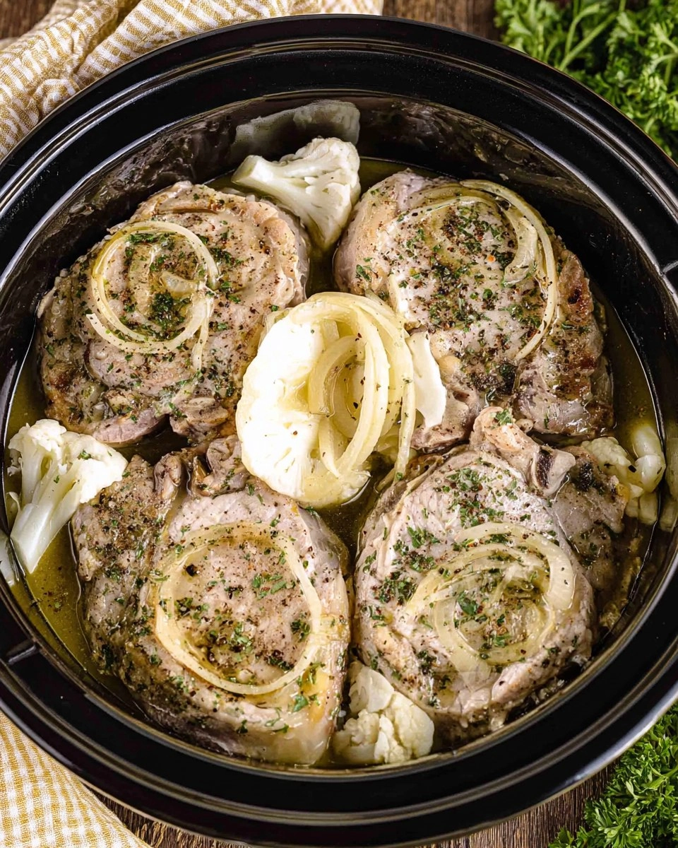 Slow Cooker Ranch Pork Chops
