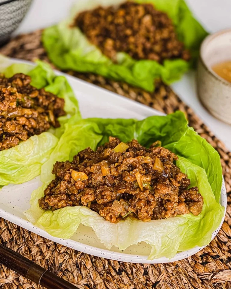 Easy-Ground-Pork-Lettuce-Wraps-Using-The-Slow-Cooker-Recipe