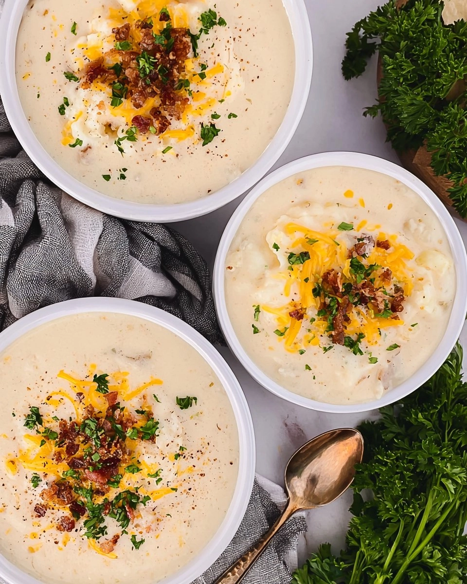Hearty Homestyle Slow Cooker Loaded Potato Soup