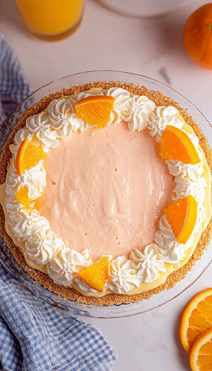 Orange Creamsicle Pie