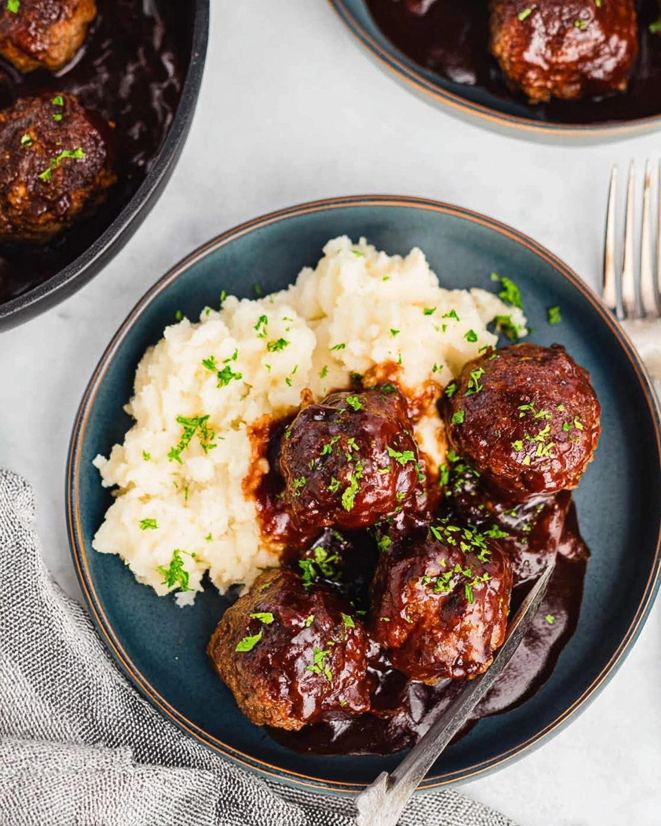 Slow Cooker BBQ Meatballs
