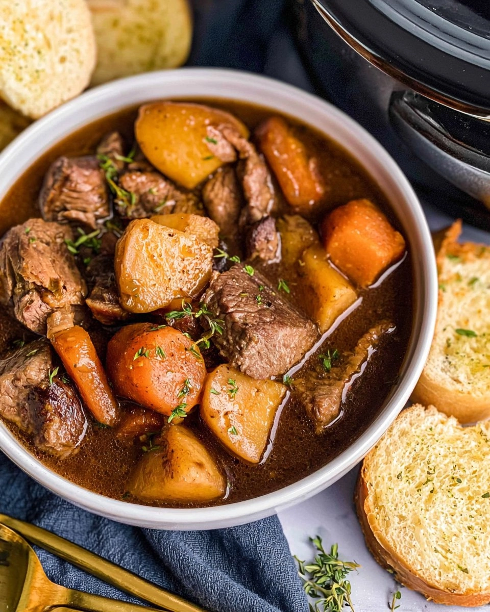 Slow Cooker Beef Bourguignon