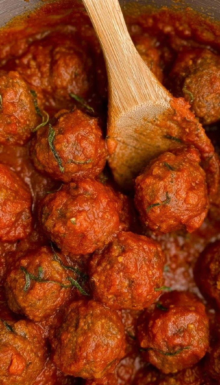 Slow Cooker Frozen Meatballs