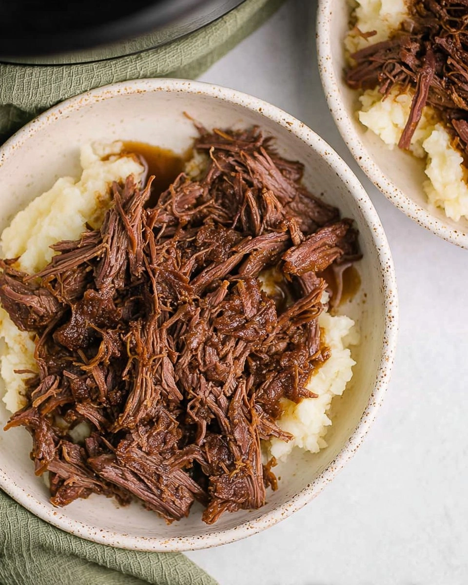 Slow Cooker Shredded Beef