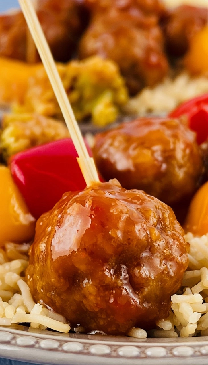 Slow Cooker Sweet And Sour Meatballs