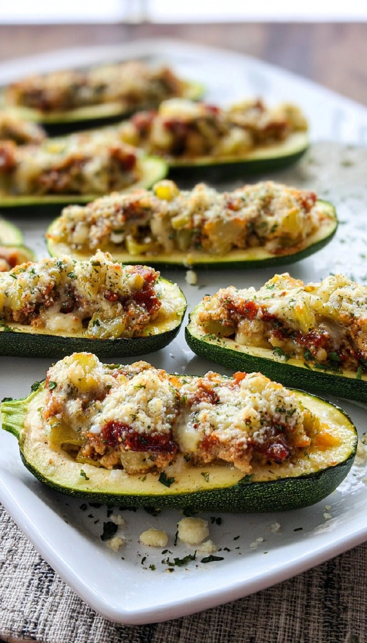 Stuffed Zucchini Boats