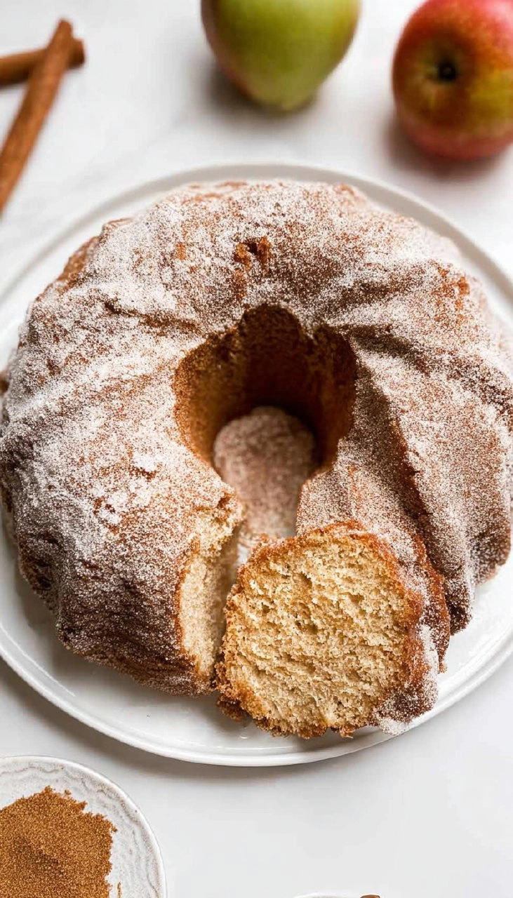 Apple Cider Donut Bundt Cake