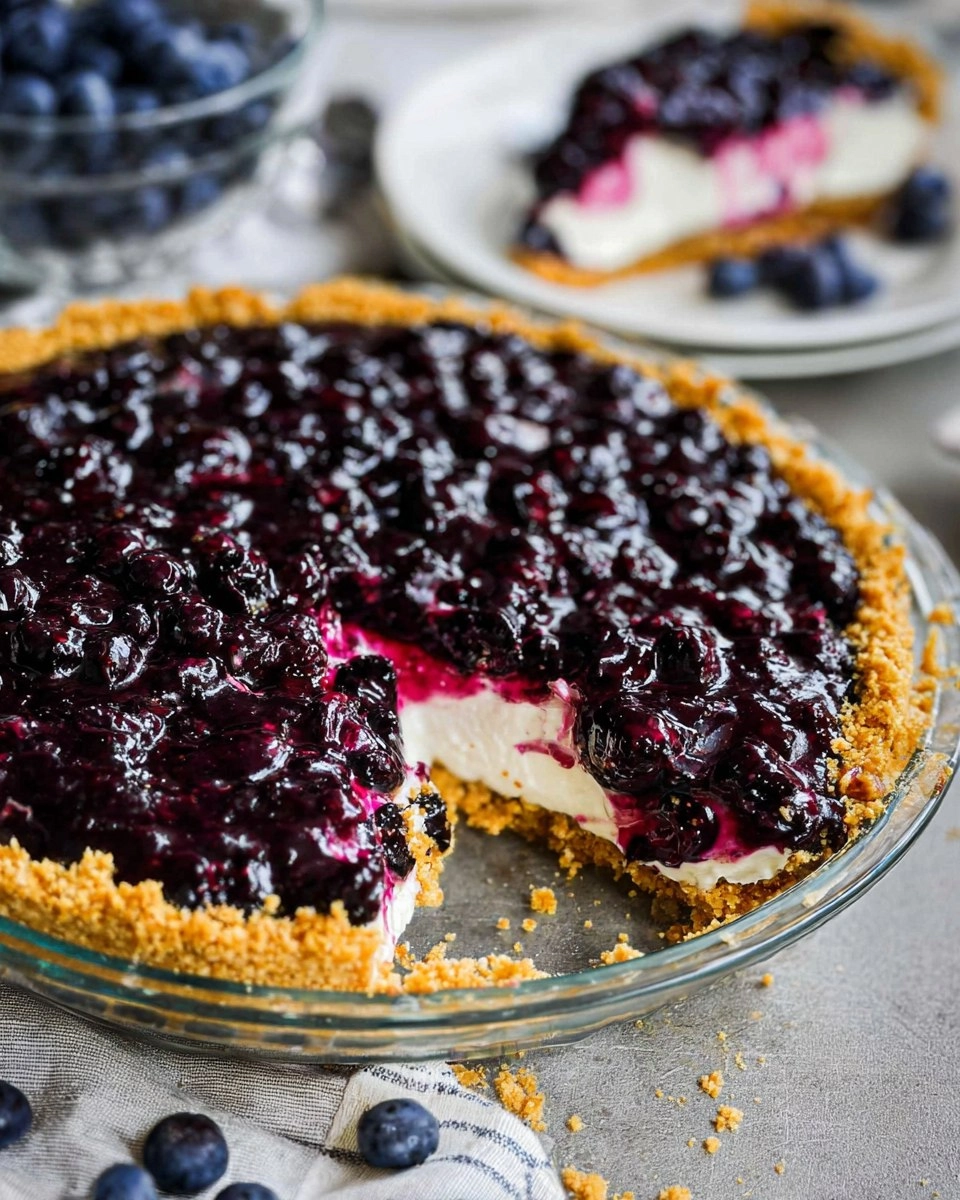 Blueberry Cream Cheese Pie
