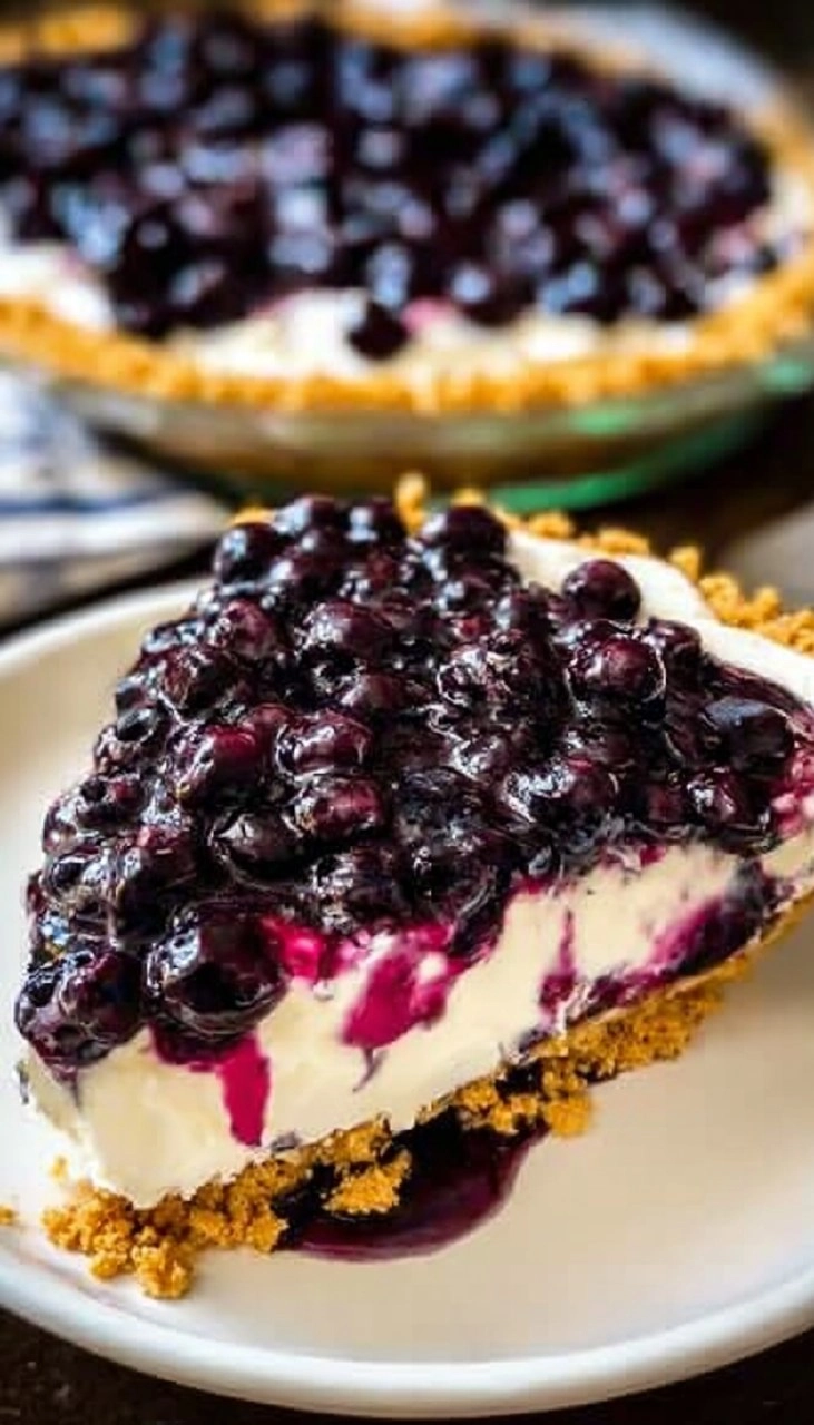 Blueberry Cream Cheese Pie