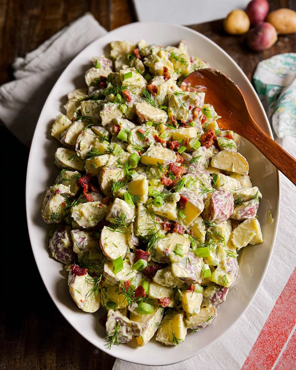 Dill Pickle Potato Salad 