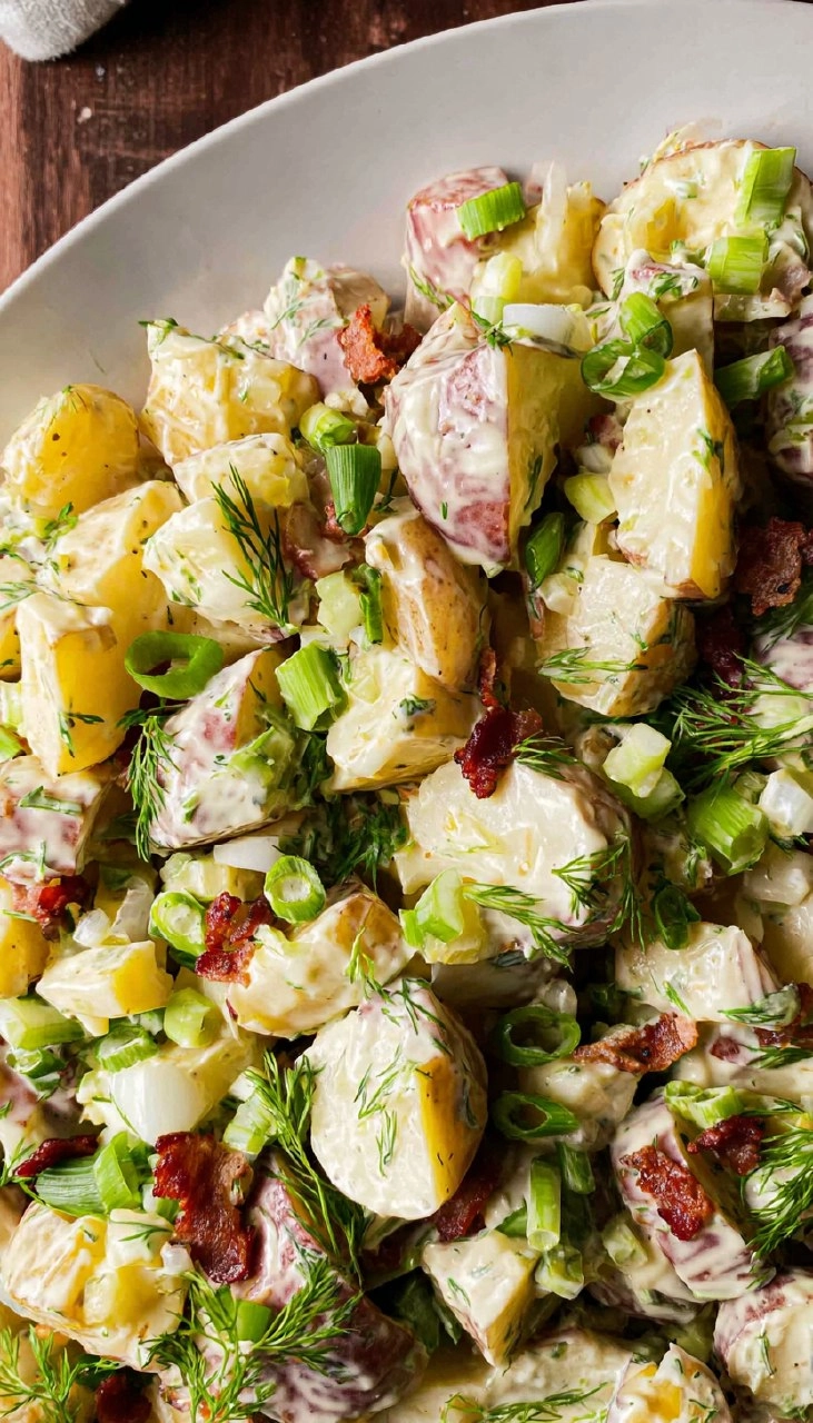 Dill Pickle Potato Salad 