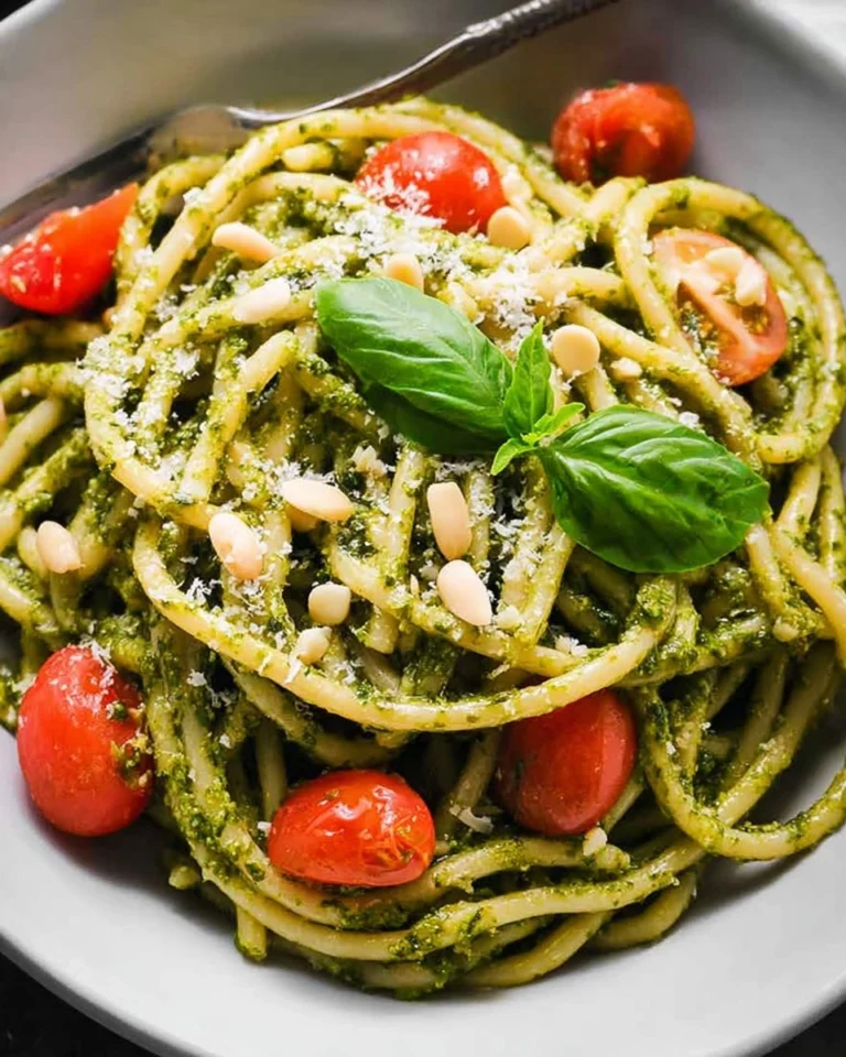 Easy-Pesto-Pasta-Recipe