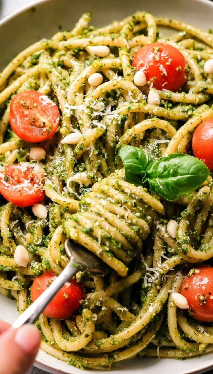 Easy Pesto Pasta
