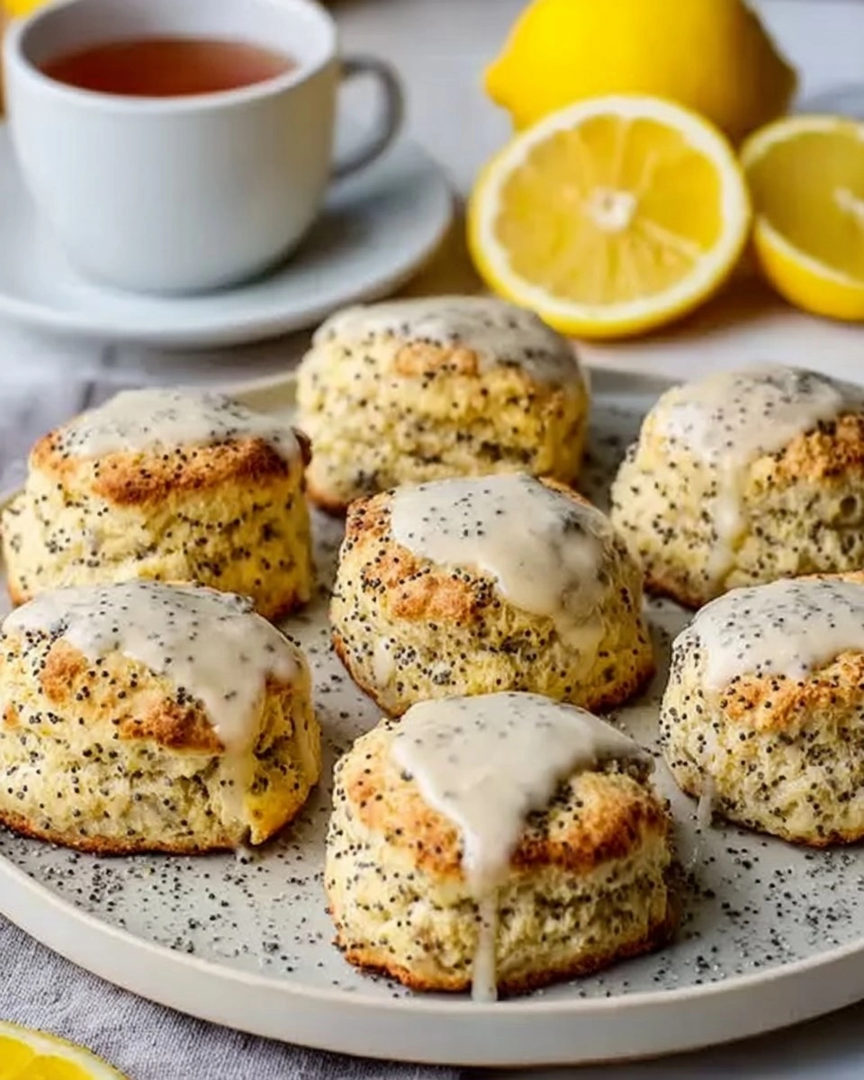 Lemon Poppy Seed Scones