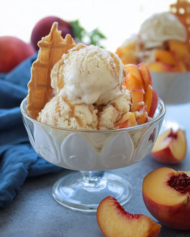 No-Churn-Peaches-and-Cream-Ice-Cream-Recipe