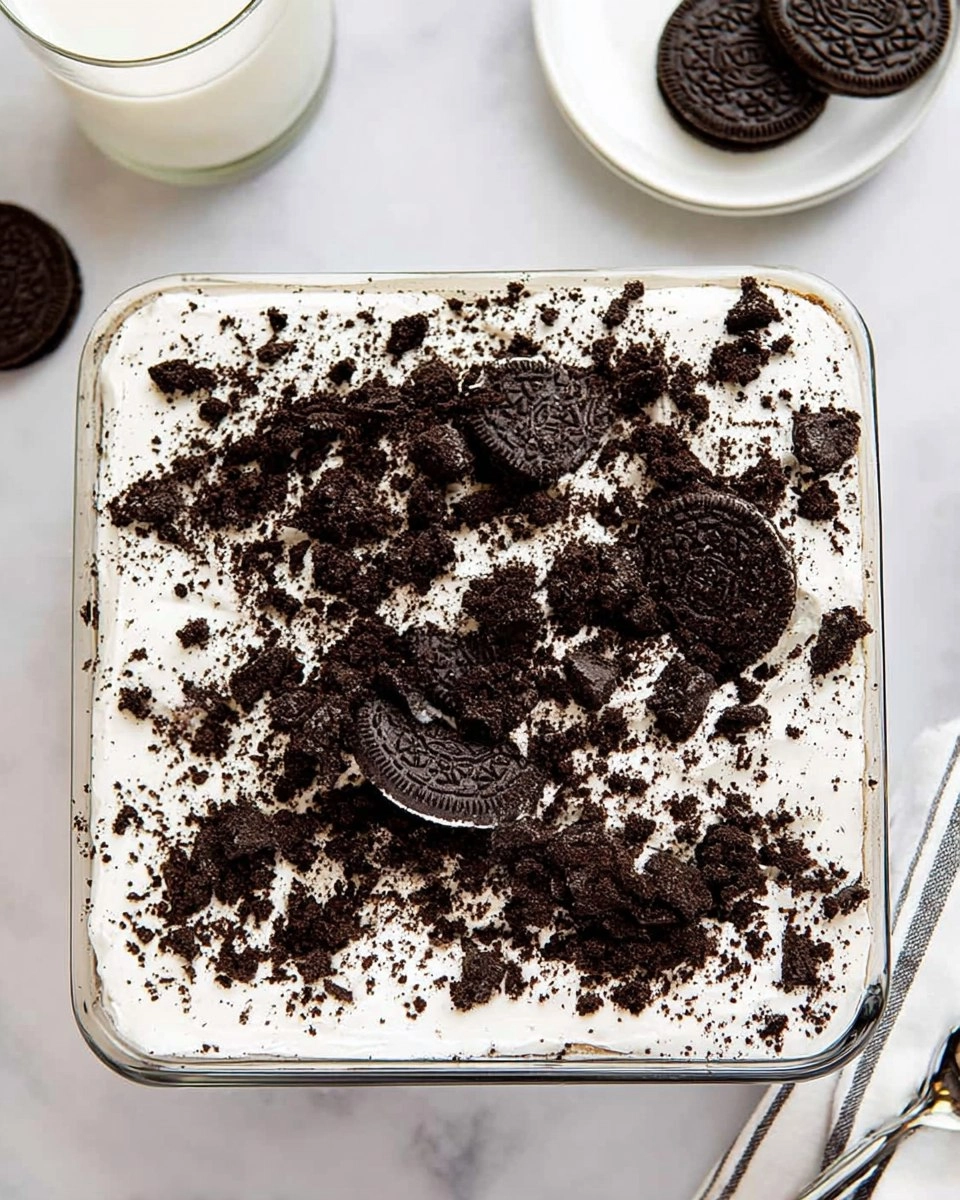 Oreo Icebox Cake