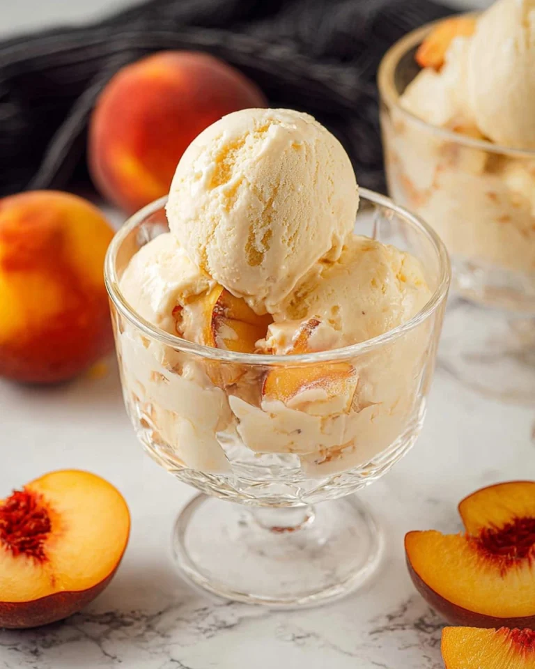 Peach-Ice-Cream-Recipe