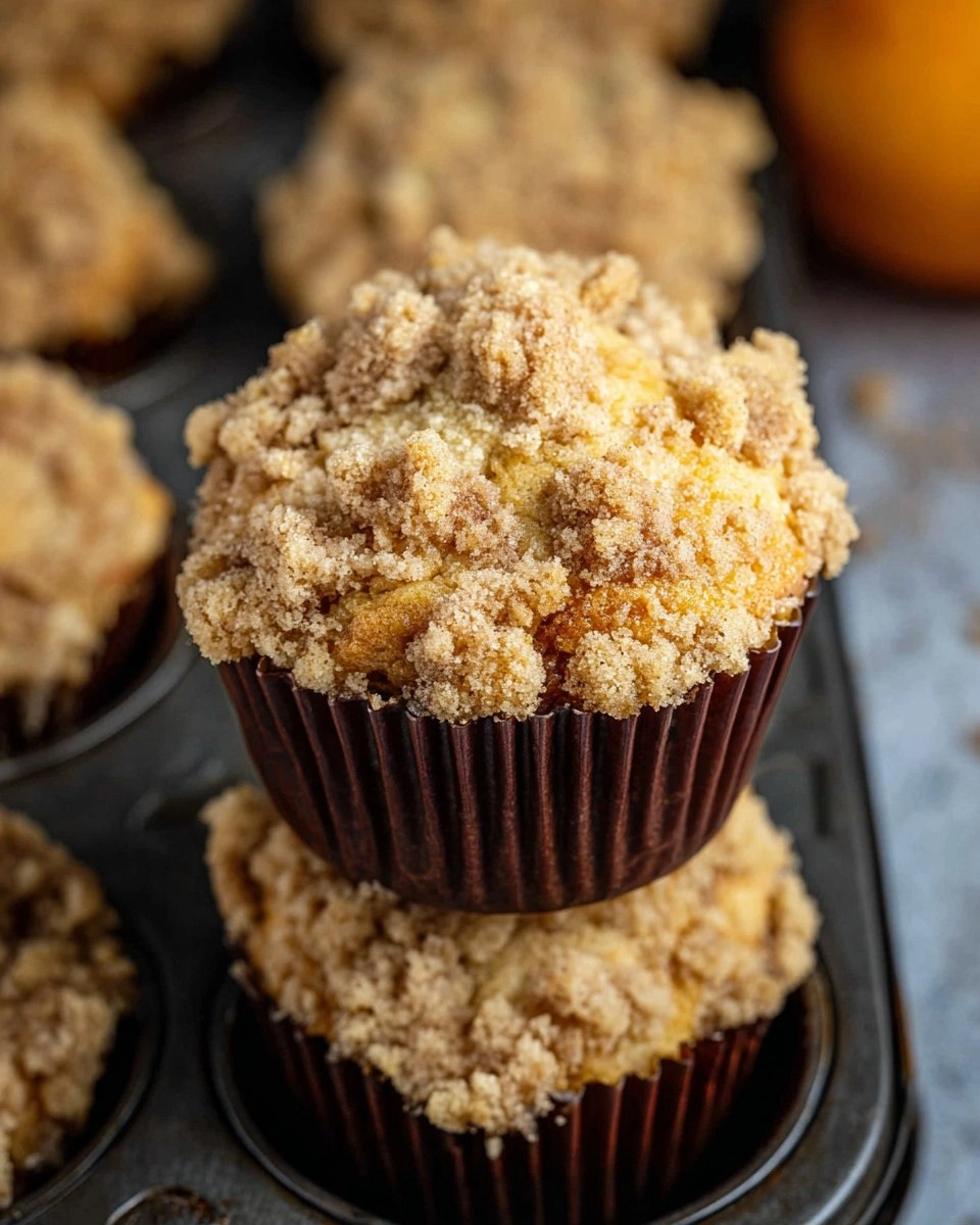 Crumb Apple Muffins
